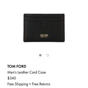 Tom Ford Black Wallet